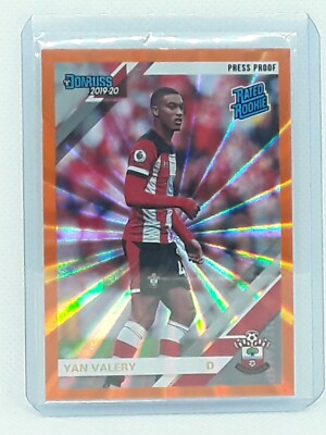 Yan Valery 2019-20 Chronicles Premier League Rated Rookie ORANGE Southampton