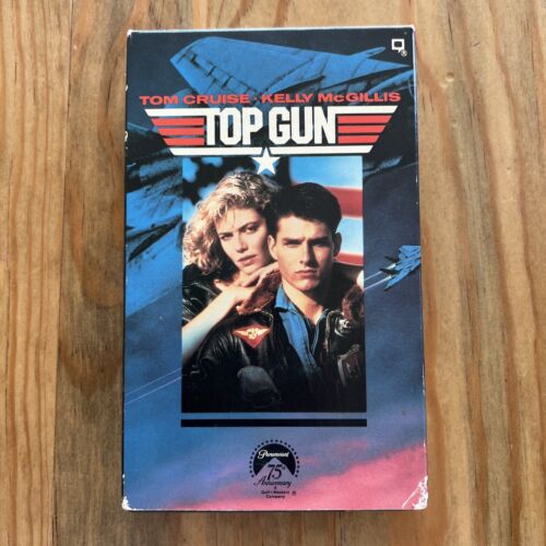 Top Gun Betamax BETA TAPE 1987 Tom Cruise Paramount Not VHS - Zdjęcie 1 z 8