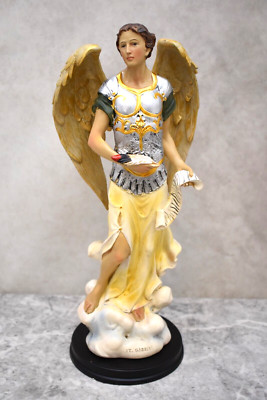 Statue of Archangel Gabriel, Molded Resin/Plastic, 12 1/2'' (CA822) chalice co.