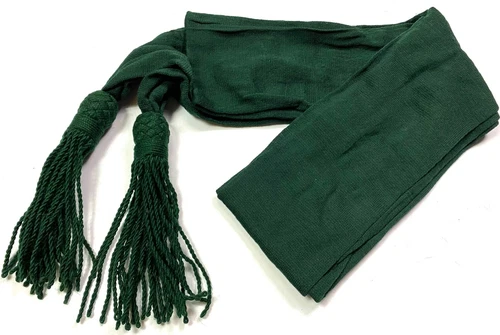 CIVIL WAR OFFICER NCO GREEN WOOL UNIFORM SASH- MEDICAL DOCTOR