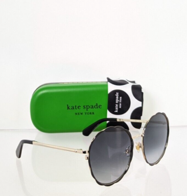 New Authentic Kate Spade Sunglasses Cannes 8079O Black Gold  display picture 3