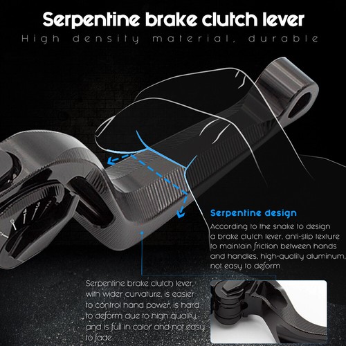 FXCNC 3D Camber Rhombus Brake Clutch Lever For 690 Enduro R 2014-2016 - Foto 7 di 9