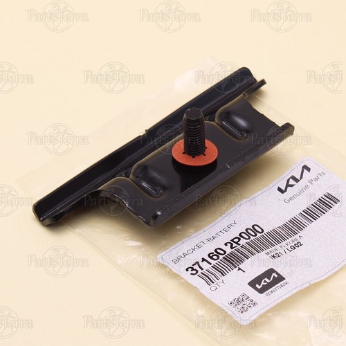 Genuine OEM Kia Hyundai Battery Hold Down Bracket Clamp & Bolt Kit 37160-2P000 - Picture 3 of 8