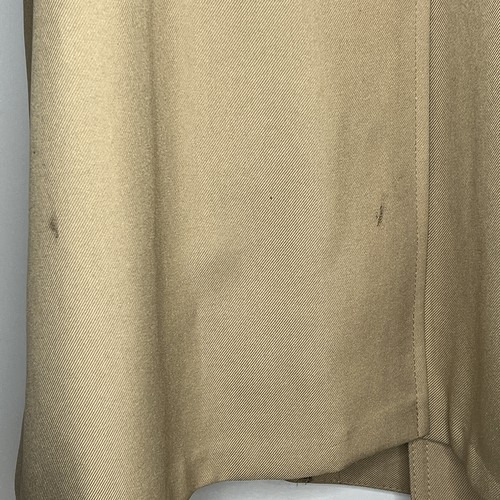 Vintage The Mens Store 42R Trench Overcoat Tan Zip Out Liner, All Weather Coat - Picture 7 of 12