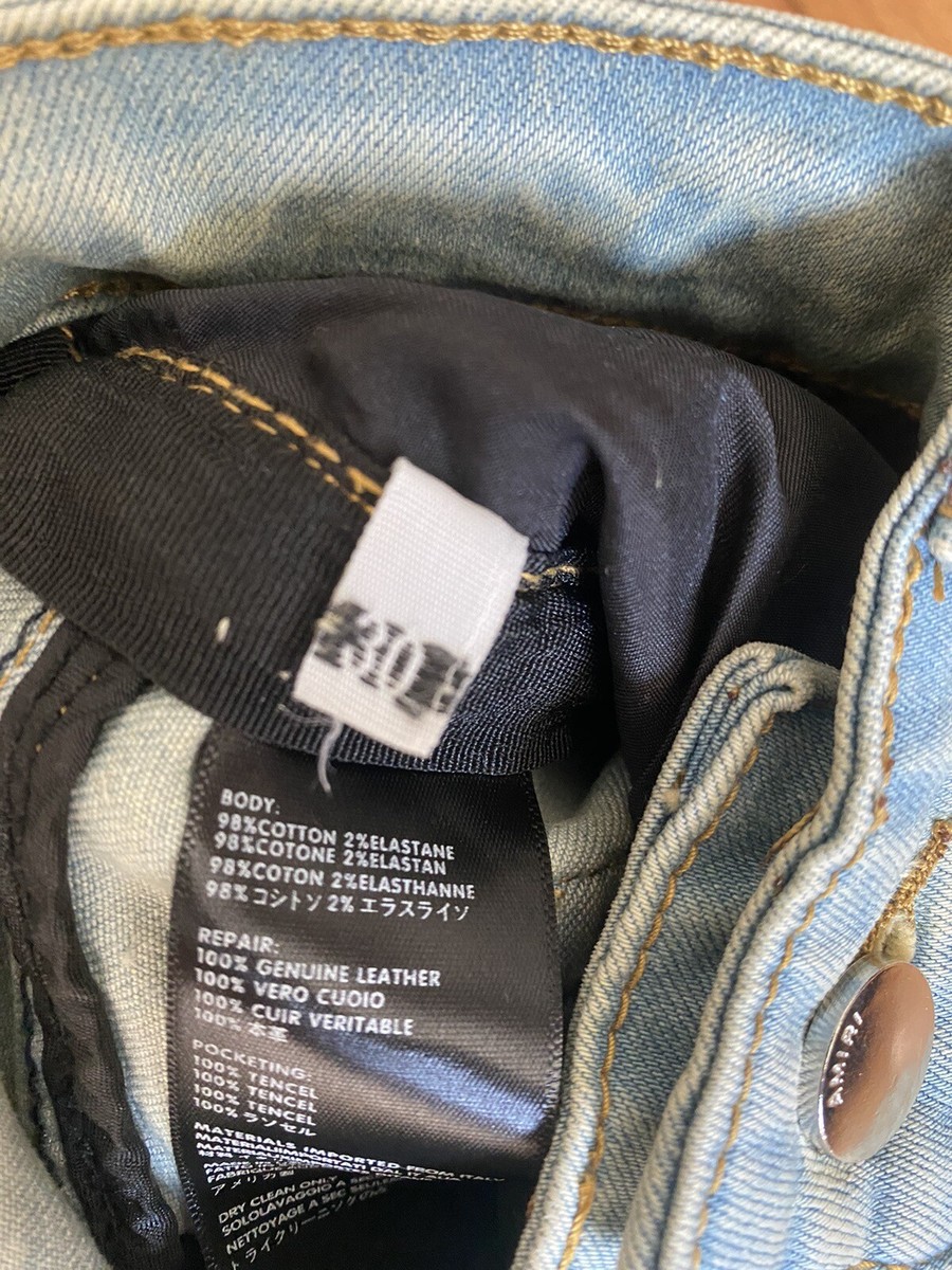 AMIRI MX1 Bandana Jeans Size 30 | eBay