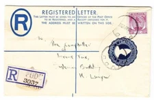 Malaya SELANGOR-REGISTERED POSTAL ENVELOPE-HG:C3-UPRATED SG#98-PUDU