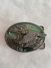 1988 Siskiyou Belt Buckle Eagle and the Hawk