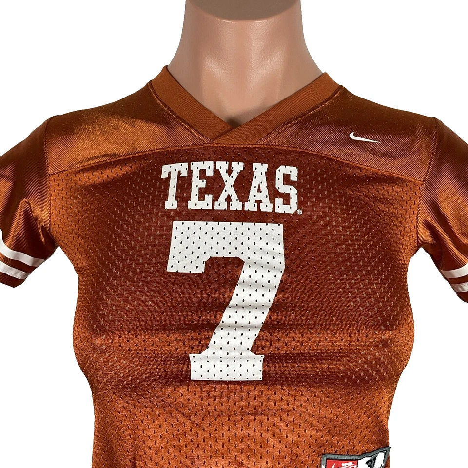 Vintage Nike Texas Longhorns Michael Huff # 7 Orange Football Jersey Toddler 3T - Image 4 of 4