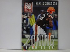 2013 Panini Elite Zoning Commission Silver Trent Richardson #7