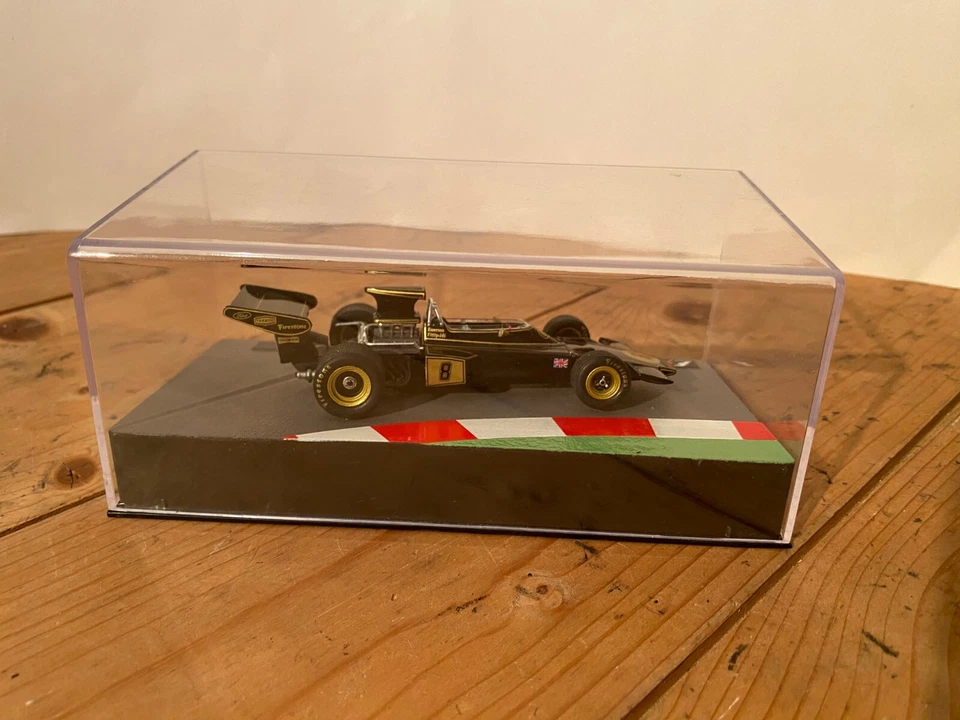 Atlas Editions escala 1:43 Lotus 72D 1972, Emerson Fittipaldi, coche de F1, en muy buena condición Foto 3 de 4
