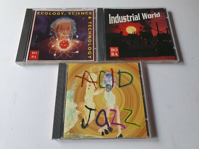 Bosworth Music Library - 3 x CD - BOCD189, 192, 000203 - KPM - Acid Jazz