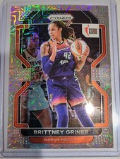 2022 Panini Prizm WNBA #164 Brittney Griner W25 Mojo Prizm #/25 Mercury 