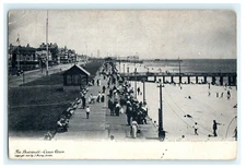 1908 Ocean Grove NJ The Boardwalk Beach View - Posted