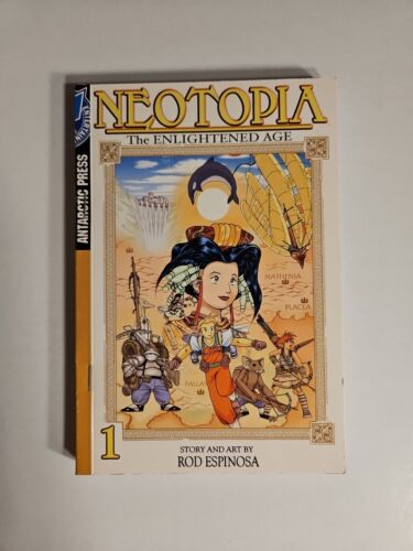 Neotopia The Enlightened Age Vol. 1 Manga Graphic Novel Espinosa Antarctic Press - Picture 1 of 2