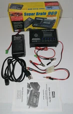 Vintage MRC Super Brain 969 Pro Dual Output AC/DC Peak Charger (NiCD, NiMH)