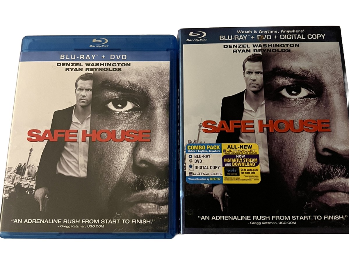Safe House (DVD Blu-ray Digital) Denzel Washington, Ryan Reynolds