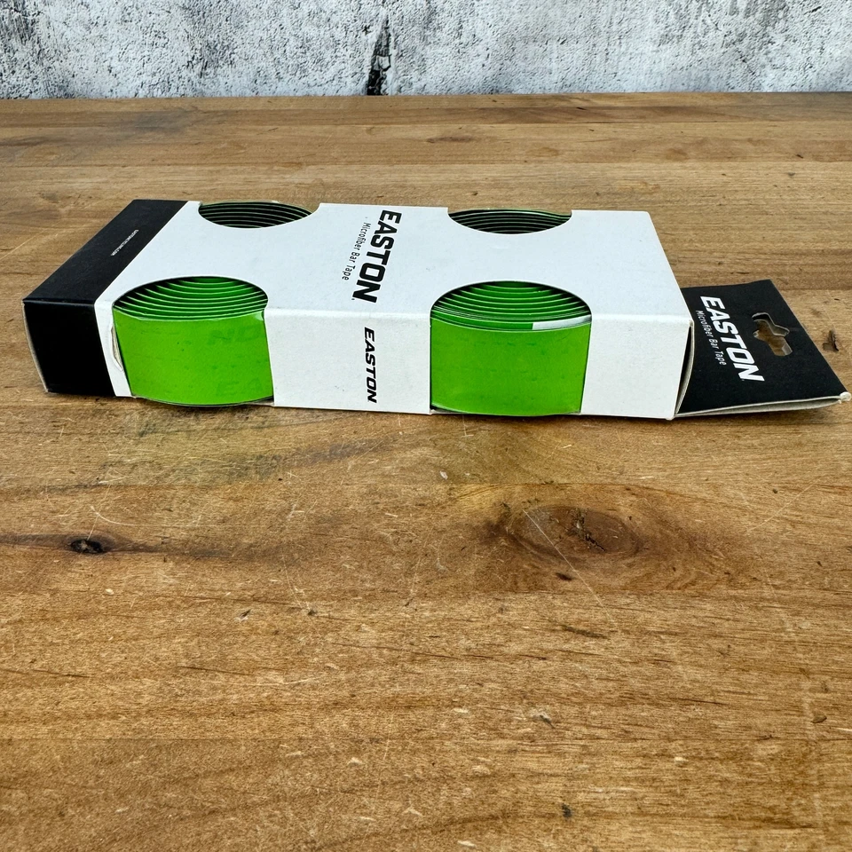 ¡Nuevo! Cinta acolchada de microfibra Easton verde para manillar de bicicleta de carretera Foto 3 de 4