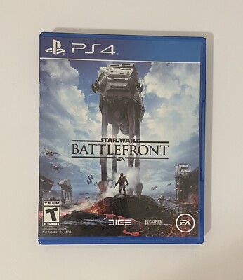 Star Wars: Battlefront (PlayStation 4, 2015) - Tested & Working