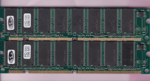 512MB 2x256MB PC-100 GLOBAL SDRAM PC100 3.3V Single Rank 32Mx4 Ram Memory Kit