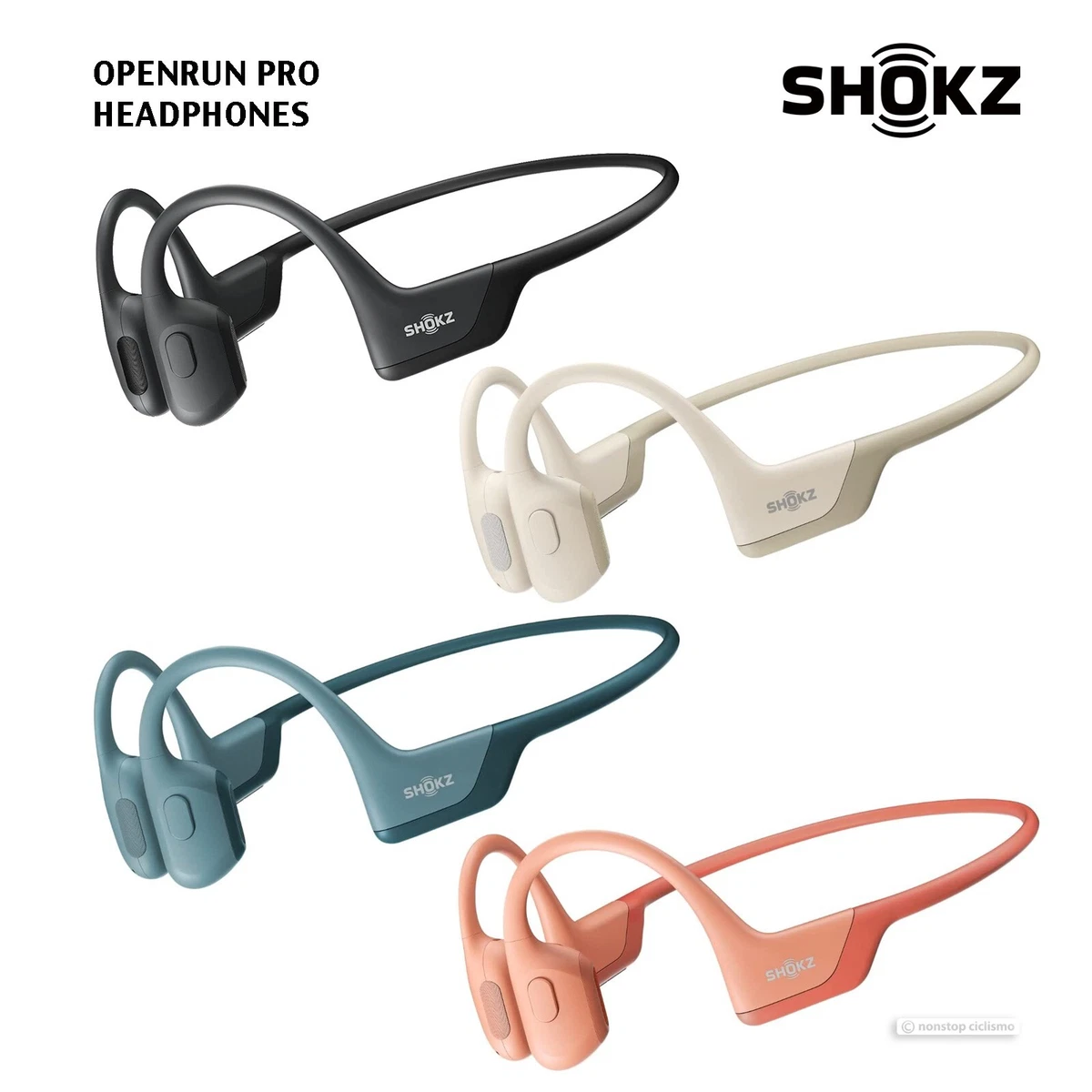 Shokz OpenRun Pro Open Ear Headphones - S810STPKUS