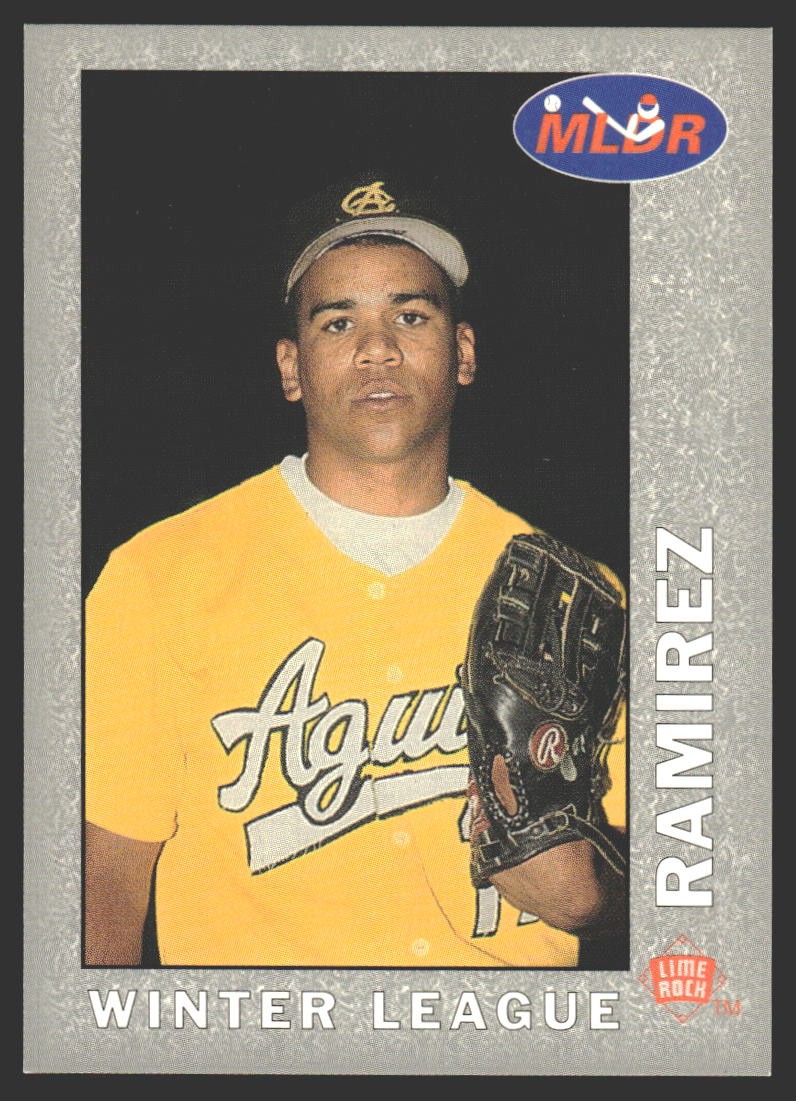 Omar Ramirez #P3 1993 Lime Rock Dominican Winter League Promos Aguilas Cibaenas