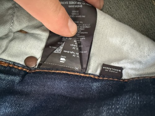 Jeans hasta la rodilla con cremallera 3D G-star 5620 - Imagen 5 de 7