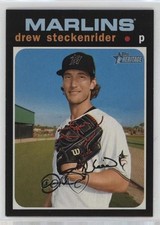 2020 Topps Heritage High Number Drew Steckenrider #655 07o4