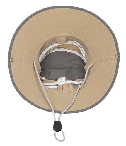 Men's Beach-Sun-Hat UPF50+ Wide-Brim Sun-Protection Mesh-Fishing Hat Outdoor ... - 第 7/9 張圖片