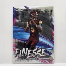 2024 Topps Chrome - Finesse Jayden Daniels #F-3 (RC)
