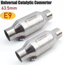 2pcs 200 Zellen Sport Katalysator Euro 4 101mm E mark E9 103R 63.5 mm