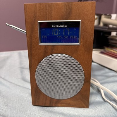 Tivoli Audio Model 10 AM FM Clock Radio Aux w/ Extension Speaker