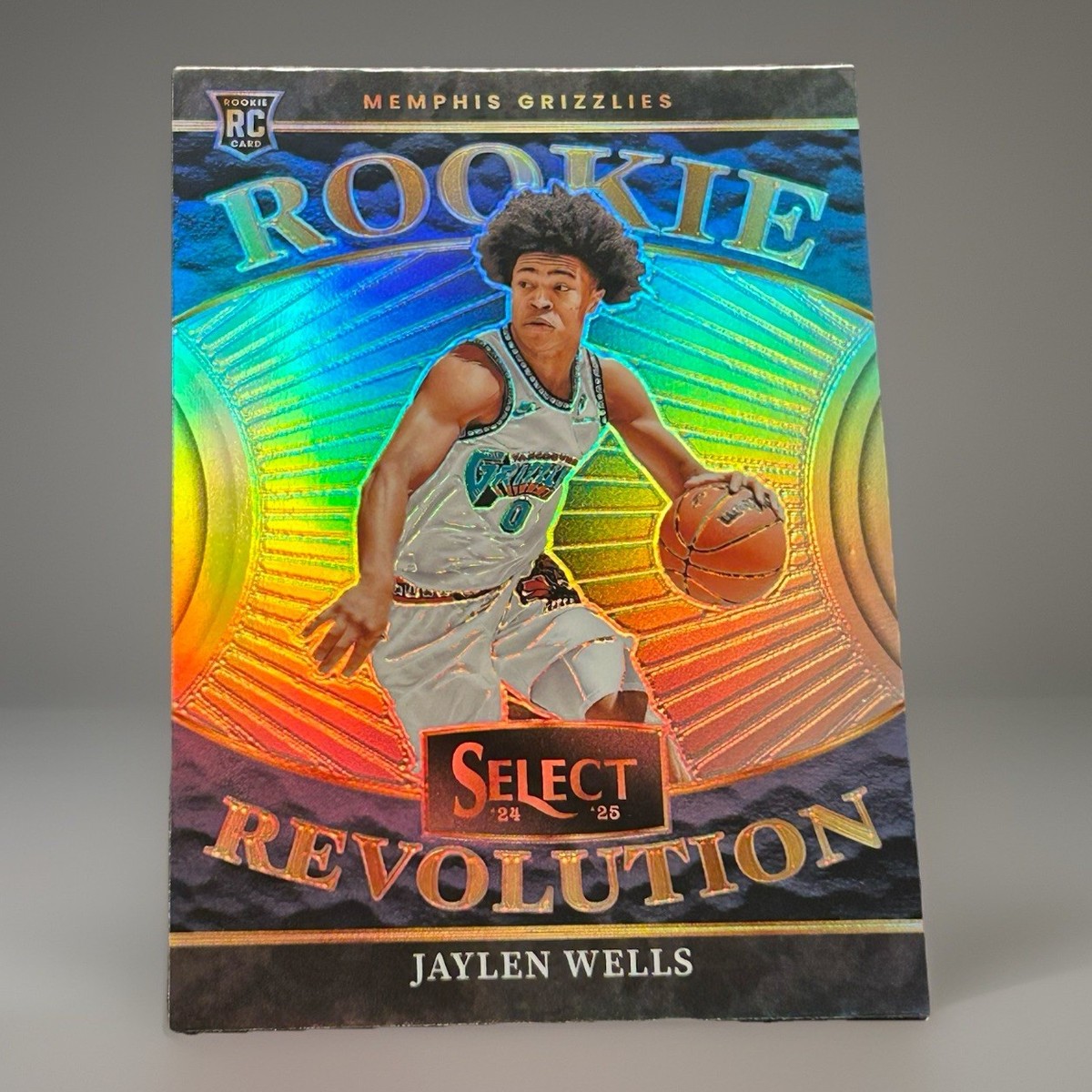 Jaylen Wells Rookie Revolution Silver Prizm 2024-25 Panini Select