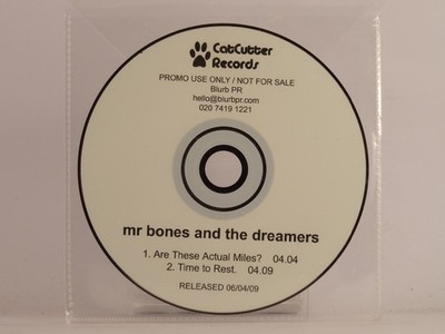 MR BONES AND THE DREAMERS ARE THESE ACTUAL MILES?/TIME TO REST (F42) 2 Track Pro