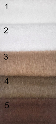 NEU!!! Vintage Mohair Optik Kunstfell Stoff zum Basteln, Teddybär Herstellung.