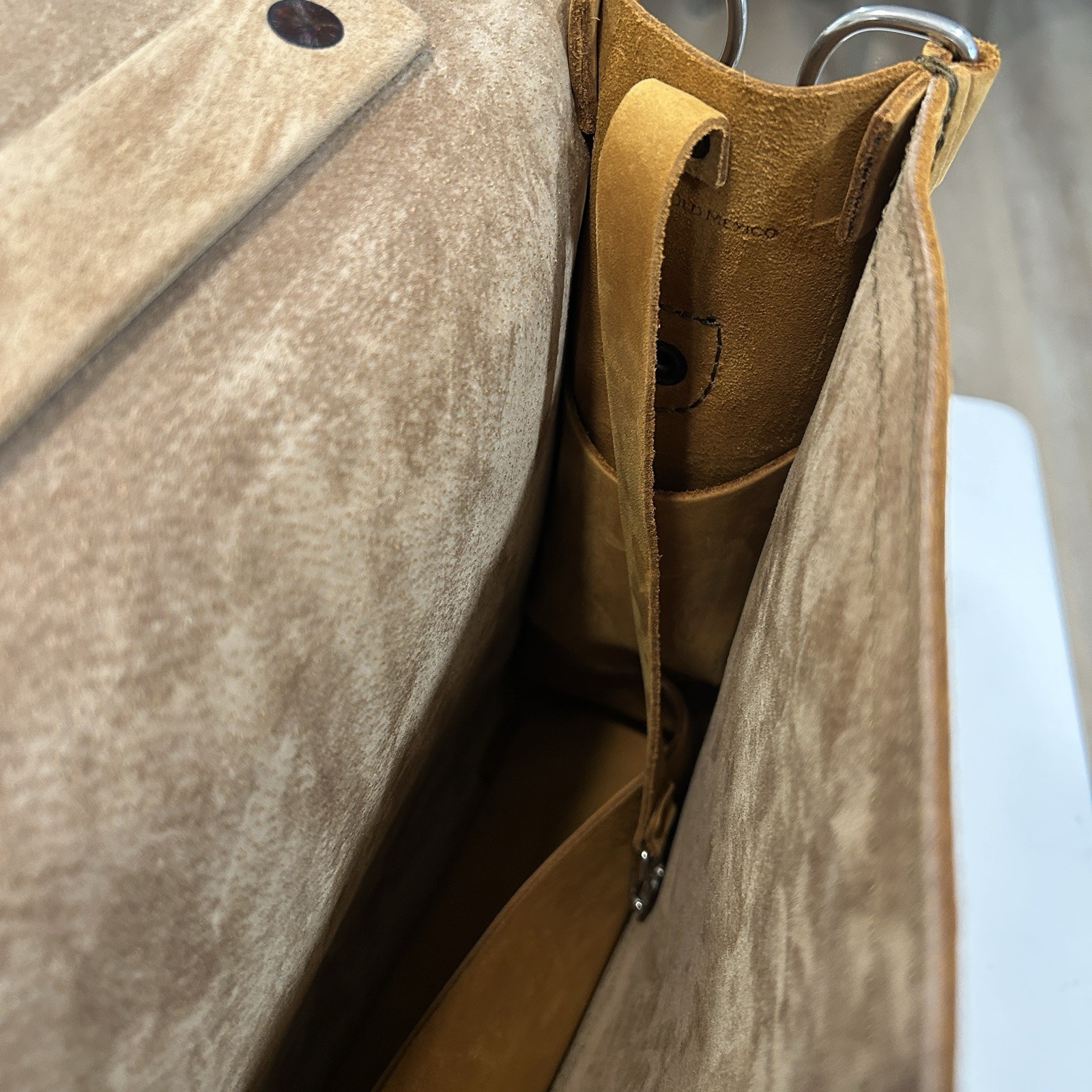 Saddleback Leather Thin Front Pocket Leather Brie… - image 11