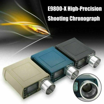 E9800-X Shooting Chronograph Airsoft BB Speed High-Precision Tester Measurement