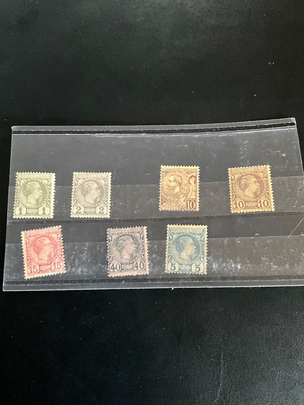 Stamps Monaco lot