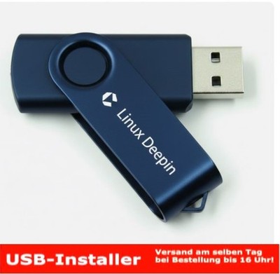 deepin Linux 25.0.10 von 19.01.26. 16 GB USB Live  Installer 64 Bit  Brandneu