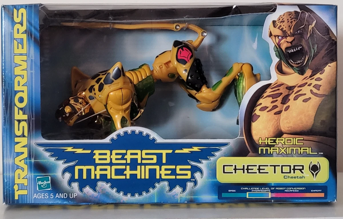 Beast Wars Cheetor Plastic Transformers & Robots Action Figures