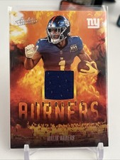 2025 Absolute Football Malik Nabers Absolute Burners Patch No. ABU-MNA