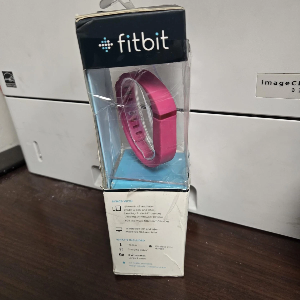 Lime Green FitBit Flex Wristband/Bracelet Only – Large, With Clasps (No Tracker) - View #3