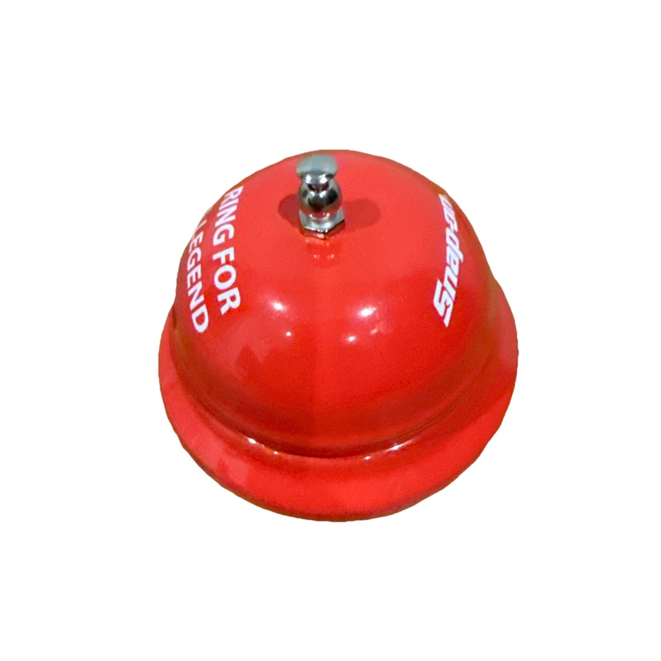 New Snap On Tools Rare Ex Dealer Van Truck Ring For A Legend Bell Red Reception - Image 3 of 4