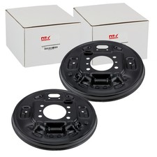 2x NTY SPRITZBLECHE BREMSSCHEIBEN HINTEN passend für HYUNDAI ACCENT I20 SOLARIS 