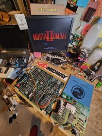 MORTAL KOMBAT 2  PCB JAMMA ARCADE BOARD SET REVISION 9.1 WORKING!!!! MIDWAY 