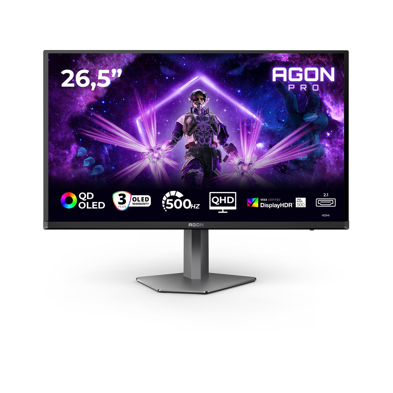 AOC AGON PRO AG276QKD2 computer monitor 67.3 cm (26.5"") 2560 x 1440 pixels Quad