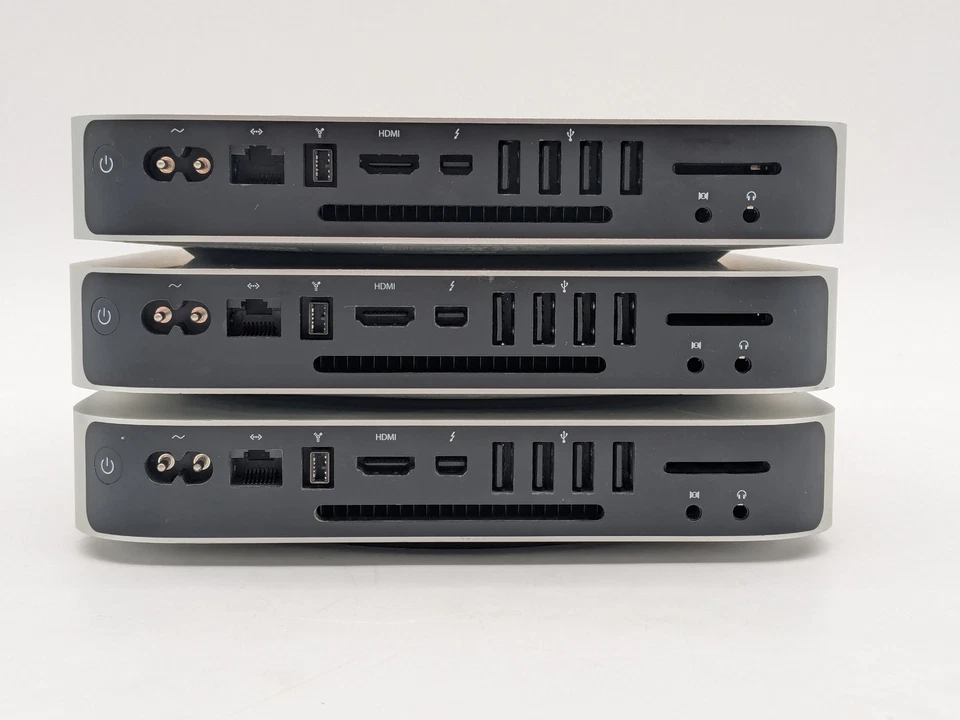 Assorted Apple Mac mini 2011 i7 2nd Gen 8GB & 2012 i5 3rd Gen 16GB - Lot of 3 - Image 4 of 4