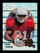 1996 Summit #25 Frank Sanders Ground Zero Arizona Cardinals