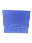 5.25" 5-1/4" Computermate Storage Box Case File Blue With Labels — photo 10