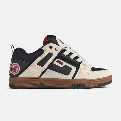 DVS  Men's Comanche Silver Grey/Black/Ruby Wine - DV01312050, Silver Grey/Black/