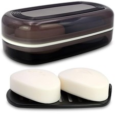 HAYSNA Solid Shampoo Bar Holder, Large Bar Soap Holder, Travel Soap Container...